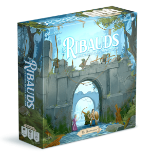 Les Ribauds: Aventures solo en Austerion board game cover