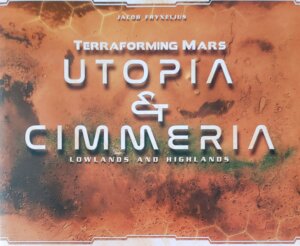 Terraforming Mars: Utopia & Cimmeria board game cover