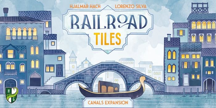 Railroad Tiles: Canals Expansion board game cover