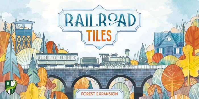 Railroad Tiles: Forest Expansion board game cover