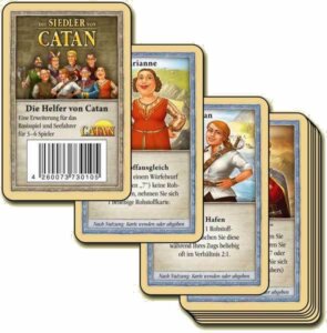 Catan Scenarios: Helpers of Catan board game cover