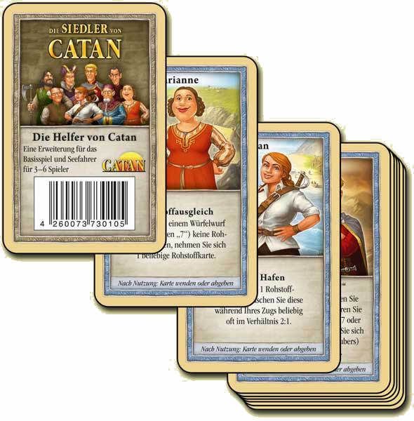 Catan Scenarios: Helpers of Catan board game cover