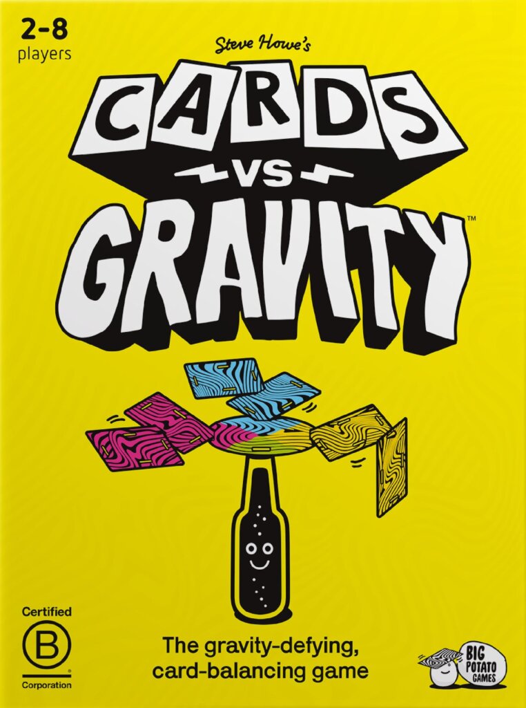 Cards vs Gravity board game cover