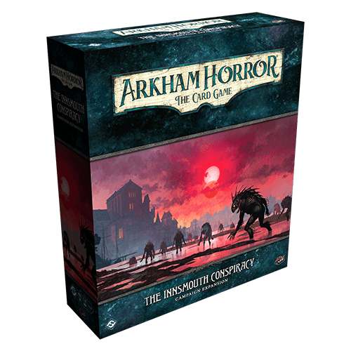 Arkham Horror: The Card Game – The Innsmouth Conspiracy: Campaign Expansion board game cover