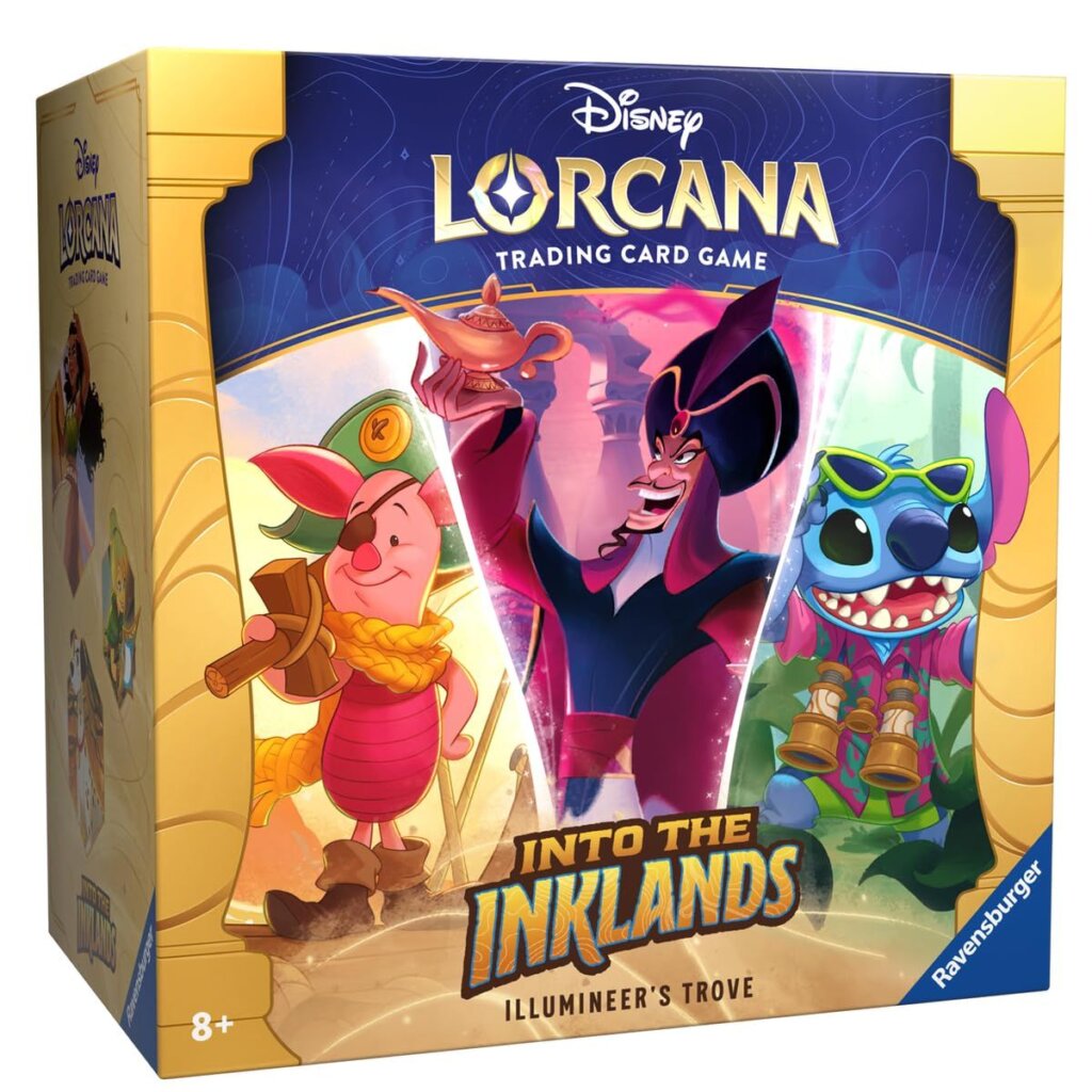 Disney Lorcana: Into the Inklands board game cover