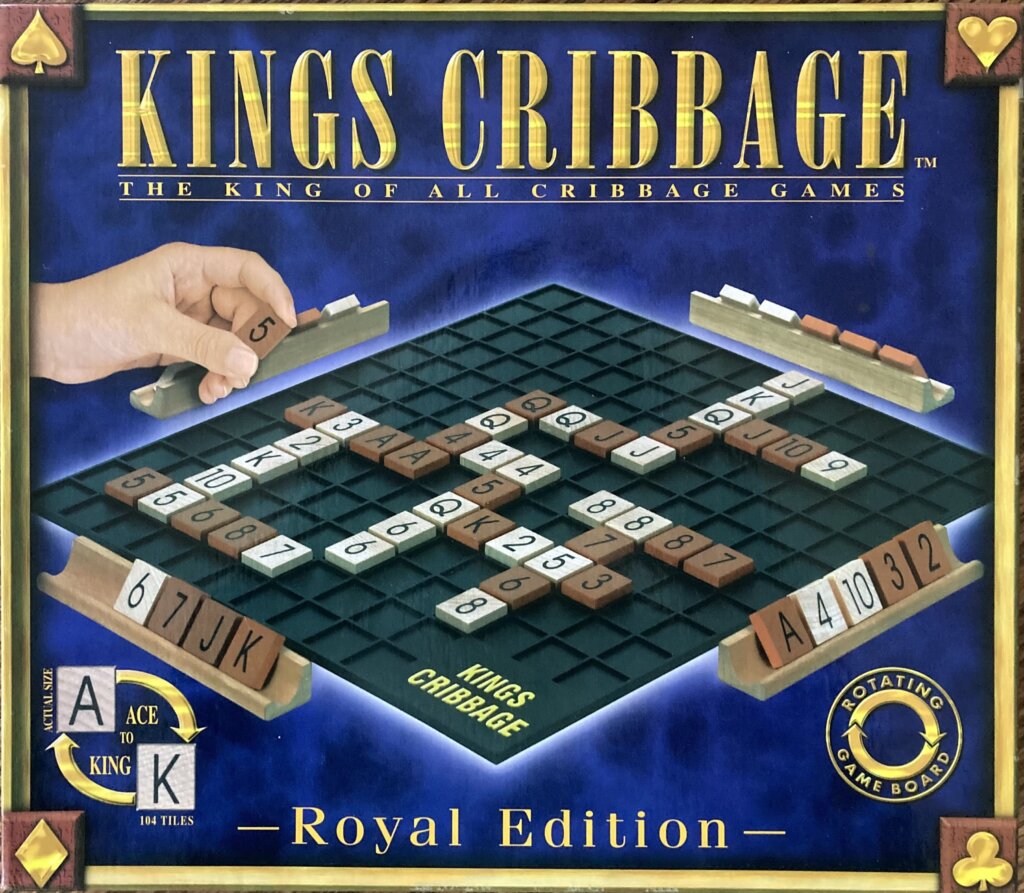 Kings Cribbage board game cover