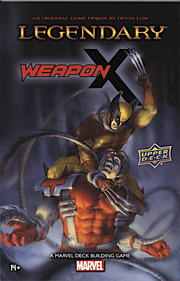 Legendary: A Marvel Deck Building Game – Weapon X board game cover