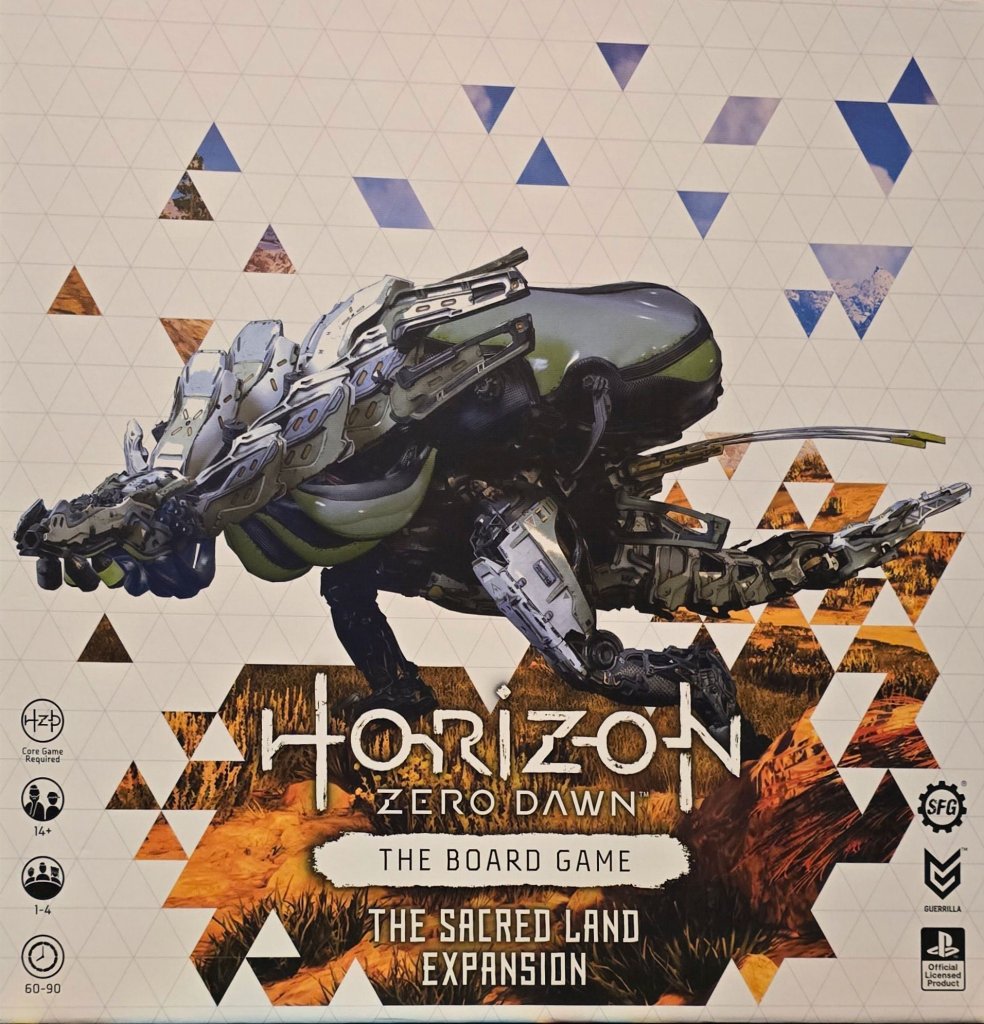 Horizon Zero Dawn: The Board Game – Sacred Land board game cover