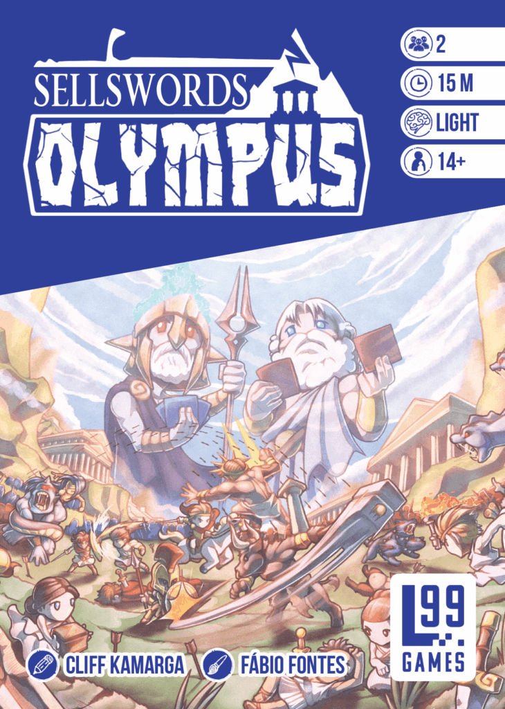 Sellswords: Olympus board game cover