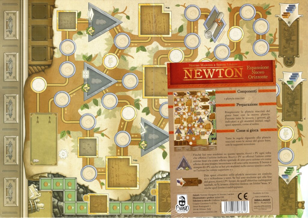 Newton: New Horizon board game cover