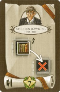 Newton: Stephen Hawking Promo Card board game cover