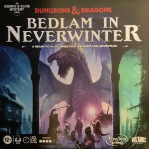 Dungeons & Dragons: Bedlam in Neverwinter board game cover