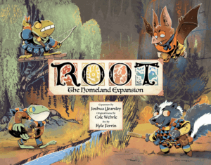 Root: The Homeland Expansion board game cover
