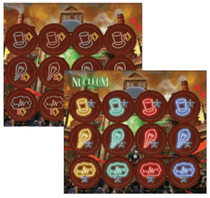 Nucleum: Neons Promo board game cover