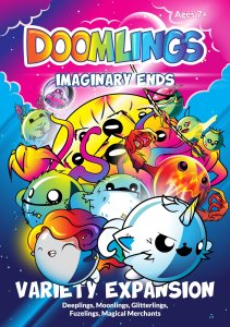 Doomlings: Imaginary Ends board game cover