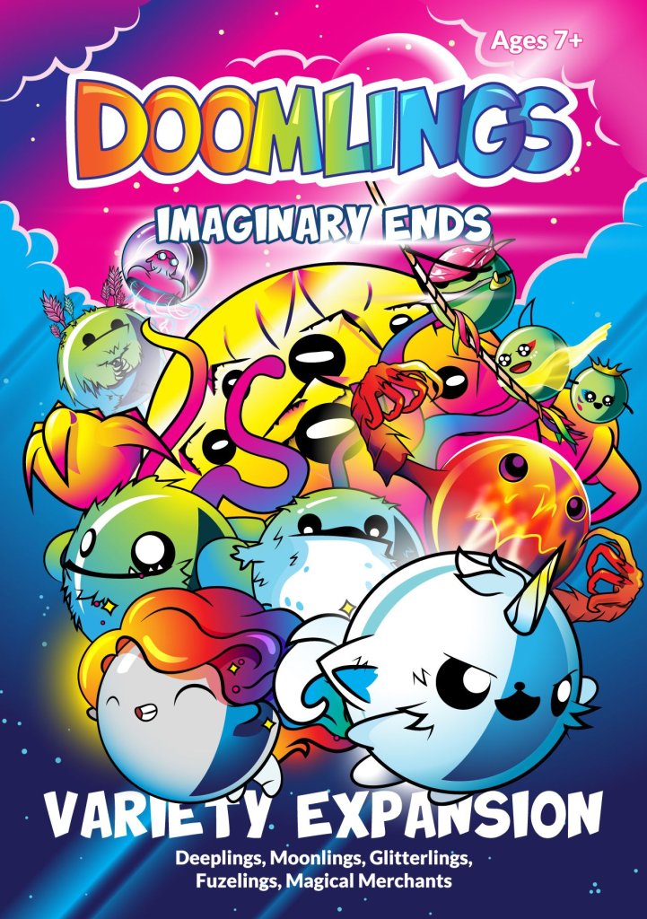 Doomlings: Imaginary Ends board game cover