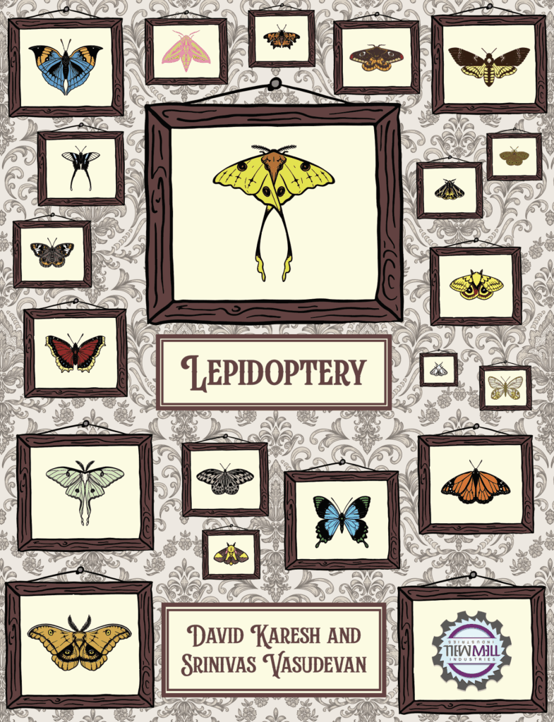 Lepidoptery board game cover