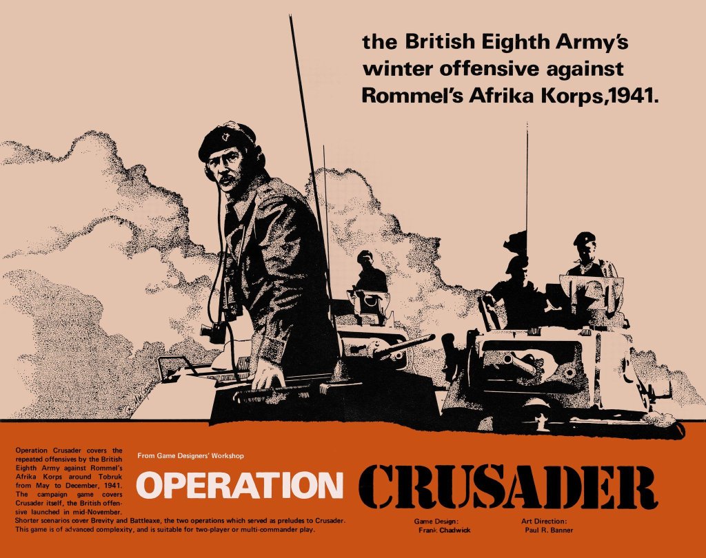 Operation Crusader board game cover
