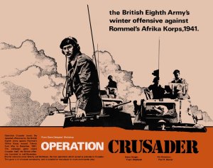 Operation Crusader board game cover