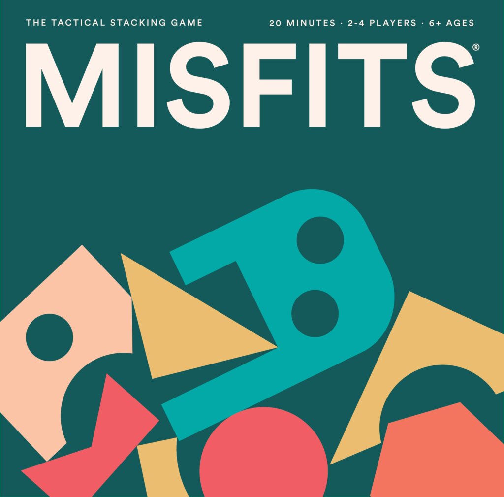 Misfits: The Tactical Stacking Game board game cover