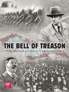 The Bell of Treason: 1938 Munich Crisis in Czechoslovakia board game cover
