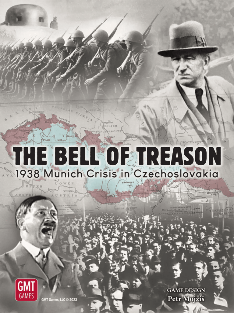 The Bell of Treason: 1938 Munich Crisis in Czechoslovakia board game cover