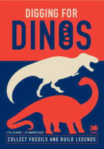 Digging For Dinos board game cover