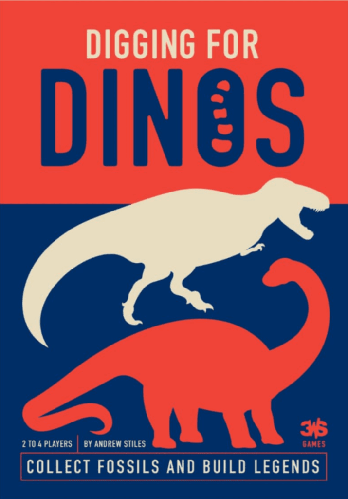 Digging For Dinos board game cover