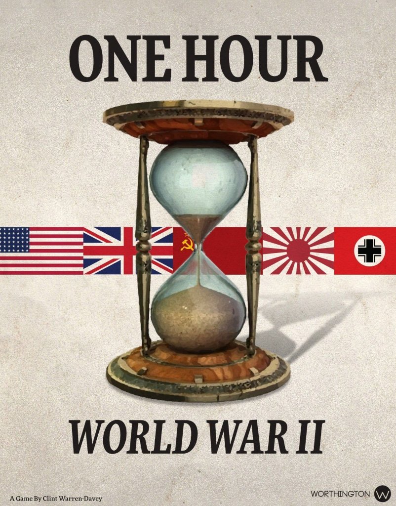 One Hour World War II board game cover