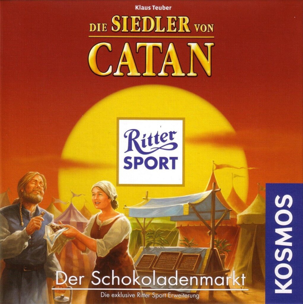 Die Siedler von Catan: Der Schokoladenmarkt board game cover