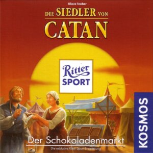 Die Siedler von Catan: Der Schokoladenmarkt board game cover