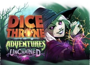 Dice Throne: Adventures – Unchained board game cover