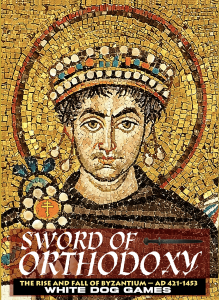 Sword of Orthodoxy: The Rise and Fall of Byzantium 420-1453 board game cover