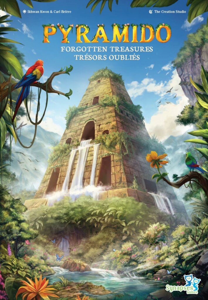 Pyramido: Forgotten Treasures board game cover