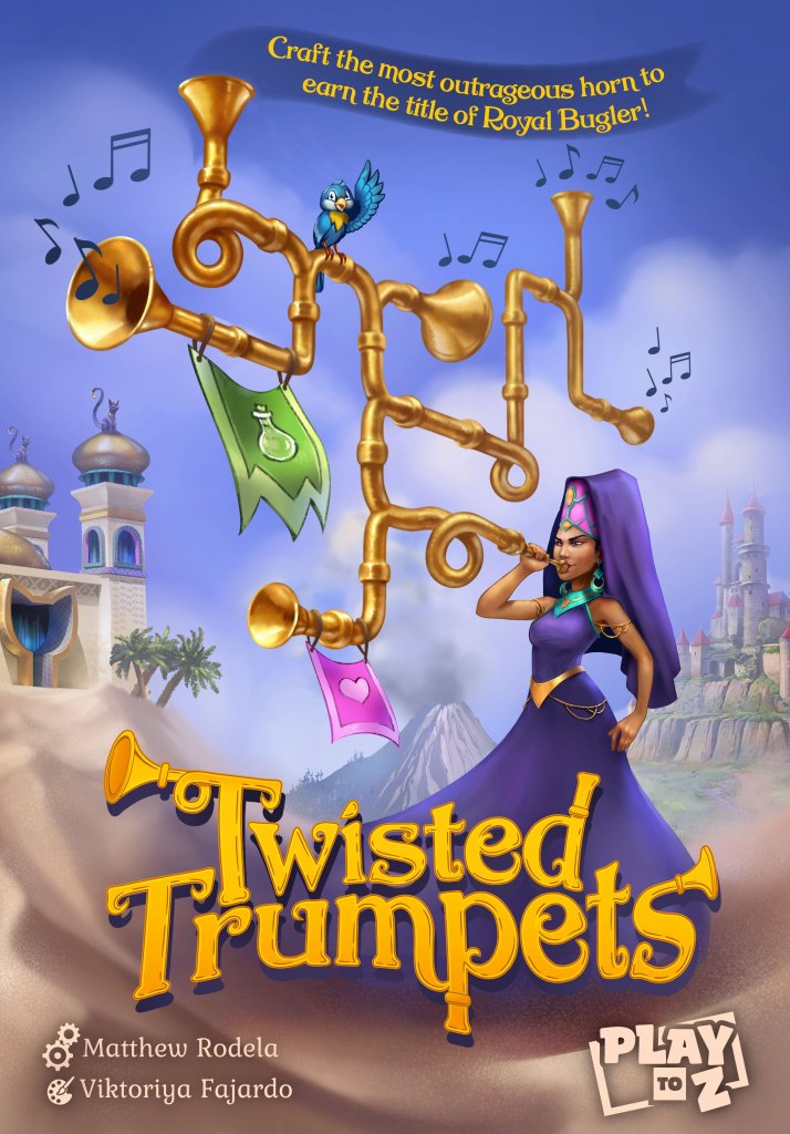 Twisted Trumpets board game cover