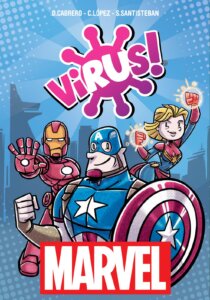 Virus! Marvel board game cover