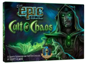 Tiny Epic Cthulhu: Cult of Chaos board game cover
