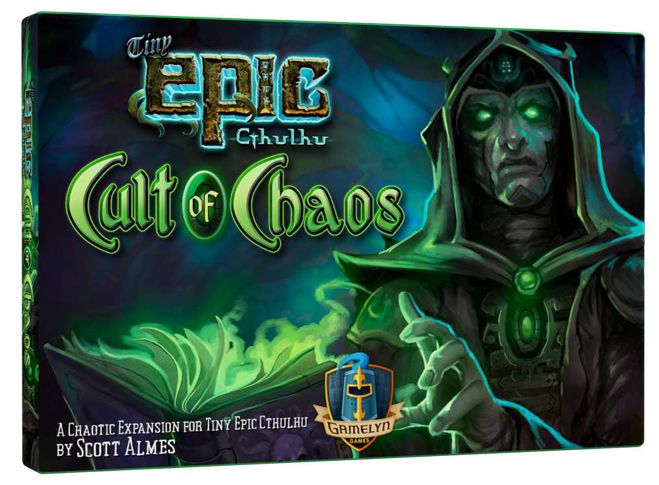 Tiny Epic Cthulhu: Cult of Chaos board game cover