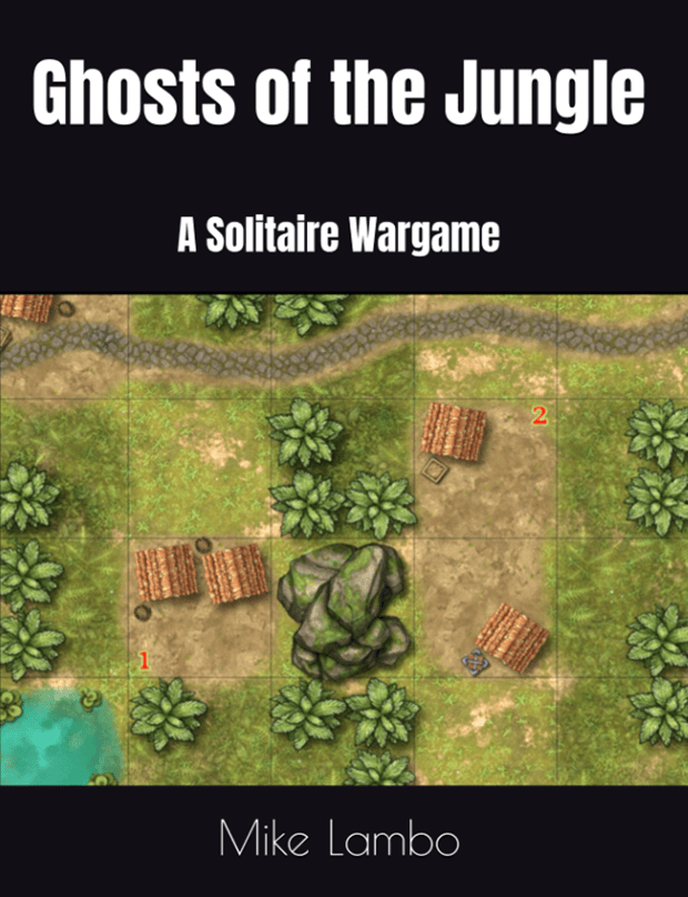 Ghosts of the Jungle: A Solitaire Wargame board game cover
