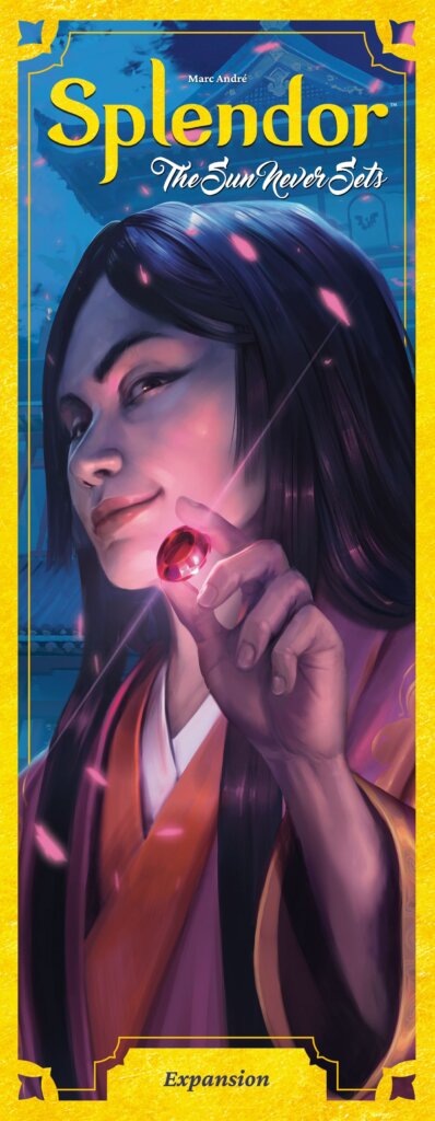 Splendor: The Sun Never Sets board game cover