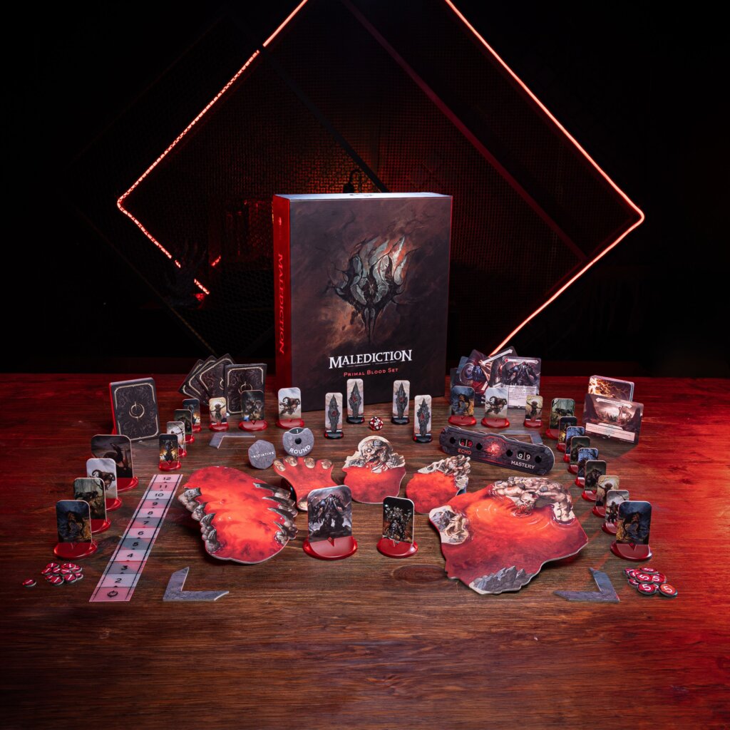 Malediction board game cover