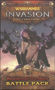 Warhammer: Invasion – Redemption of a Mage board game cover