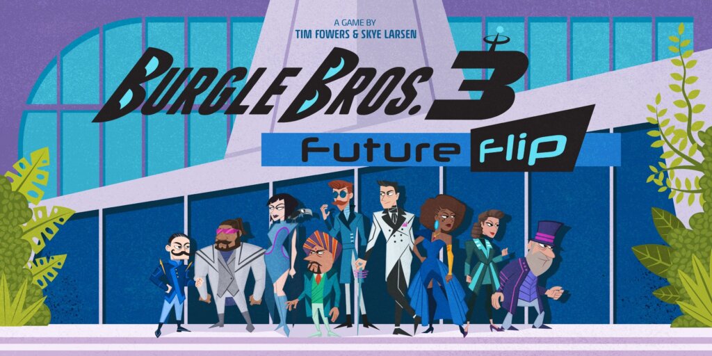 Burgle Bros. 3: Future Flip board game cover