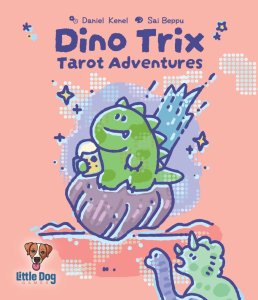 Dino Trix: Tarot Adventures board game cover