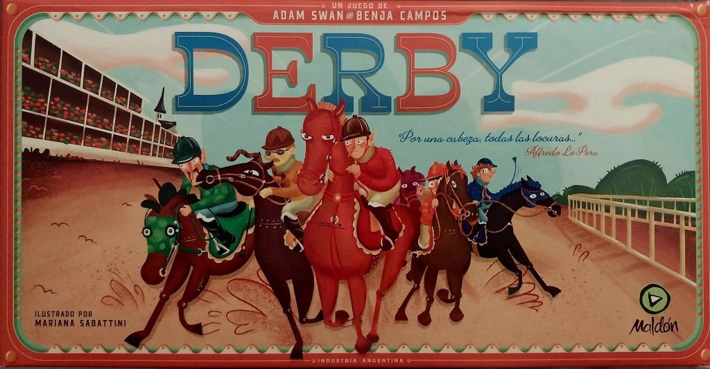 Derby board game cover