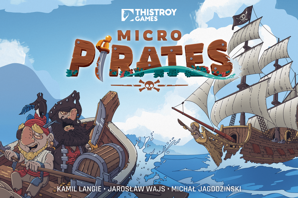 Micro Pirates board game cover