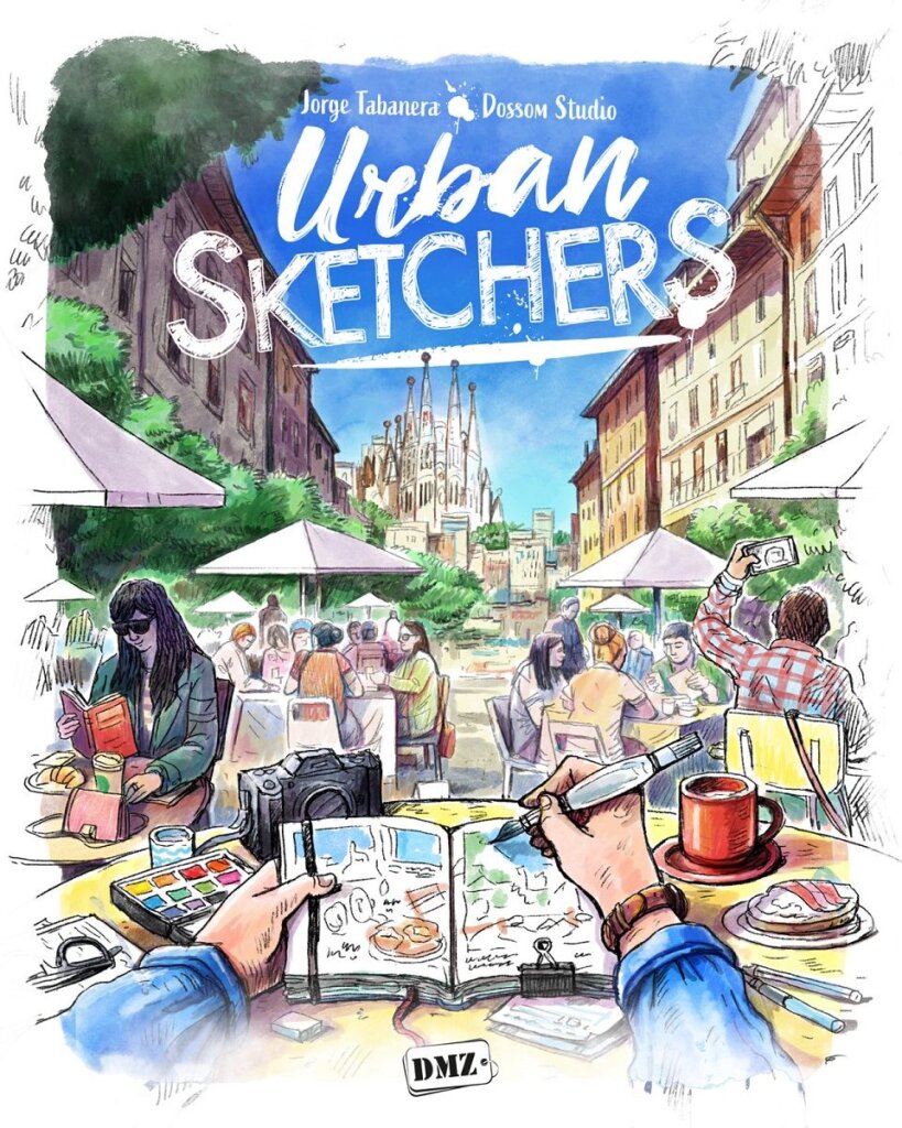 Urban Sketchers board game cover