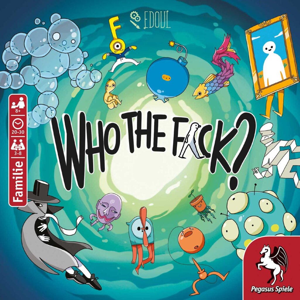 Who the F*ck? board game cover