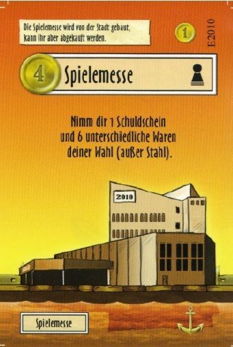 Le Havre: Spielemesse Sonderkarte board game cover