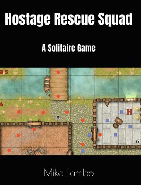 Hostage Rescue Squad: A Solitaire Game board game cover